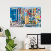 Las Vegas, Nevada, Verenigde Staten Poster (Thuiskantoor)