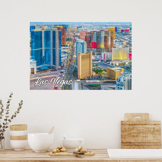 Las Vegas, Nevada, Verenigde Staten Poster (Keuken)