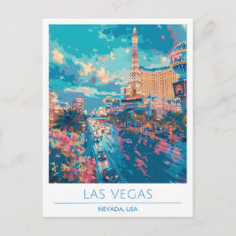 Las Vegas Nevada Verenigde Staten Vintage Travel Briefkaart