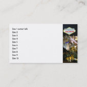 Las Vegas Nevada Visitekaartje (Achterkant)