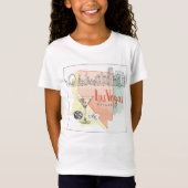 Las Vegas, Nevada | Waterverf Schets Afbeelding T-shirt (Voorkant)