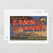 Las Vegas, New Mexico - Camp Luna Briefkaart (Voorkant / Achterkant)