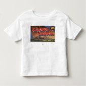 Las Vegas, New Mexico - Camp Luna Kinder Shirts (Voorkant)