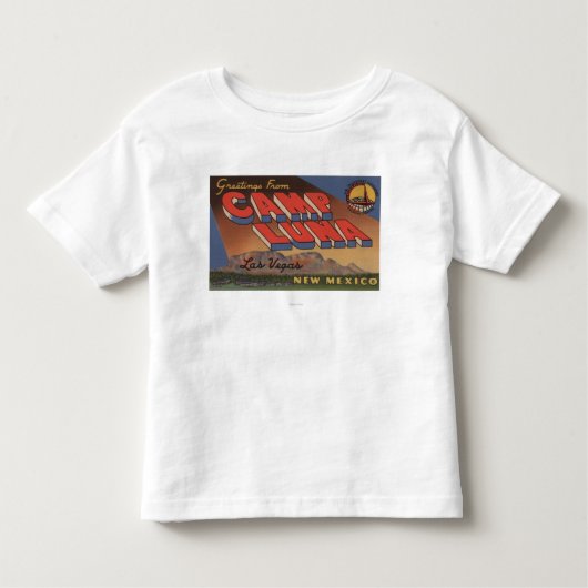 Las Vegas, New Mexico - Camp Luna Kinder Shirts (Voorkant)