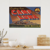 Las Vegas, New Mexico - Camp Luna Poster (Keuken)