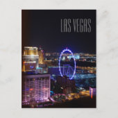 Las Vegas Night Lights Briefkaart (Voorkant)