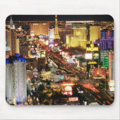 Las Vegas Night Skyline Computer Mousepad Muismat (Voorkant)