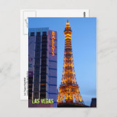 Las Vegas Nightfall Briefkaart (Voorkant / Achterkant)