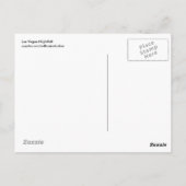 Las Vegas Nightfall Briefkaart (Achterkant)