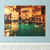 Las vegas Nights Casino Oorspronkelijke Abstracte Canvas Afdruk (Insitu (Houten vloer))