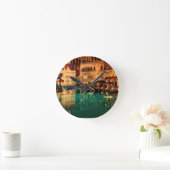 Las vegas Nights Casino Oorspronkelijke Abstracte  Ronde Klok (Huis)