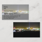 Las Vegas Nighttime Visitekaartje (Voorkant / Achterkant)