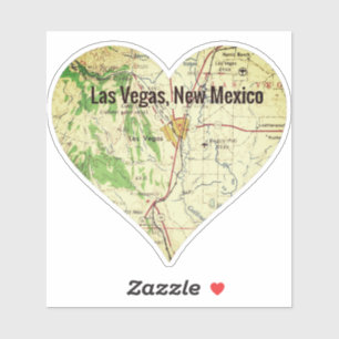 Las Vegas NM  Topo Sticker