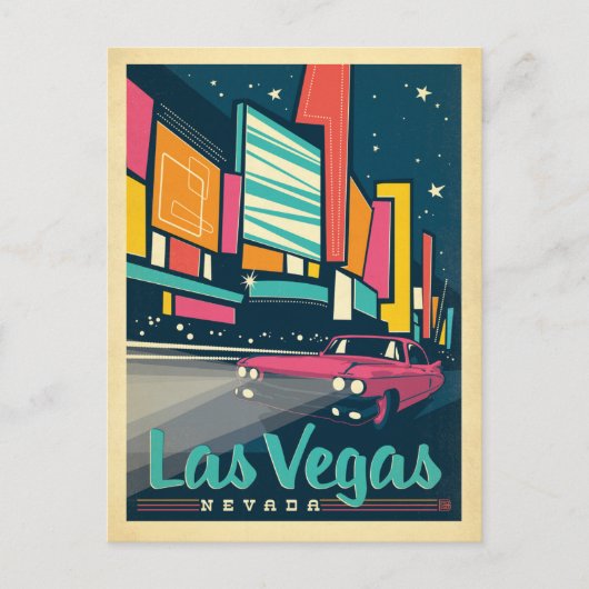 Las Vegas, NV Briefkaart (Voorkant)
