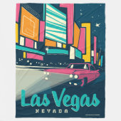 Las Vegas, NV Fleece Deken (Voorkant)