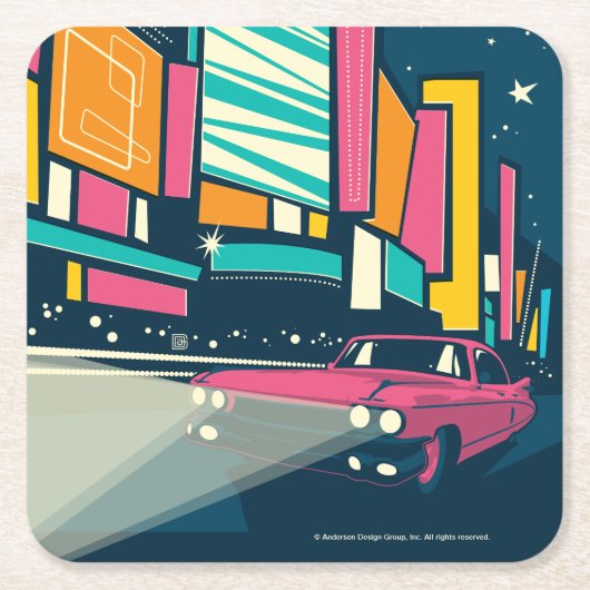 Las Vegas, NV Kartonnen Onderzetters (Voorkant)