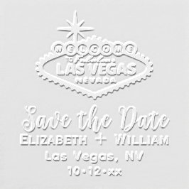 Las Vegas NV Koppel Trouw Save the Date