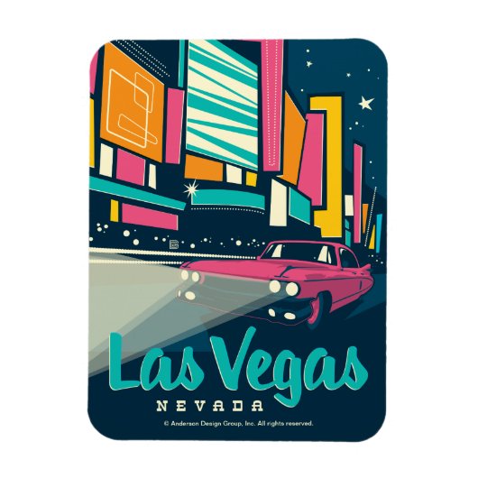 Las Vegas, NV Magneet (Verticaal)