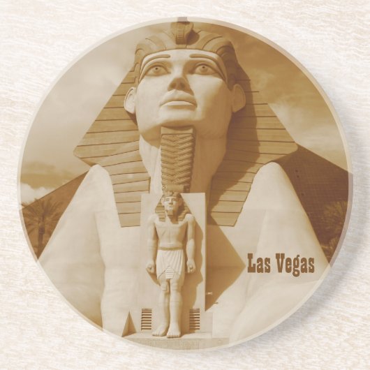 Las Vegas Onderzetter. Zandsteen Onderzetter (Voorkant)