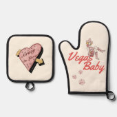 Las Vegas Ovenwant & Pannenlap Set (Voorkant)