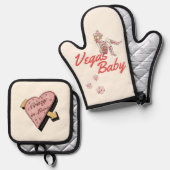 Las Vegas Ovenwant & Pannenlap Set (Voorkant / Achterkant)