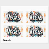 Las Vegas Palm Splash Sticker