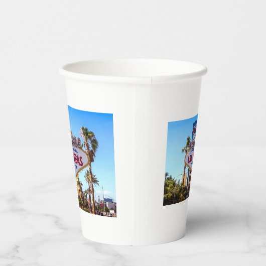 Las Vegas Papieren Bekers (Rechts)