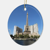 Las Vegas - Parijs Keramisch Ornament (Links)