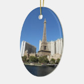 Las Vegas - Parijs Keramisch Ornament (Links)