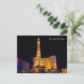 Las Vegas, Paris Hotel Feestdagenkaart (Staand voorkant)