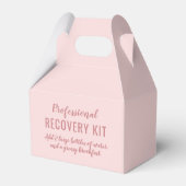 Las Vegas Party Hangover Recovery Kit Favor Bedankdoosjes (Achterkant)