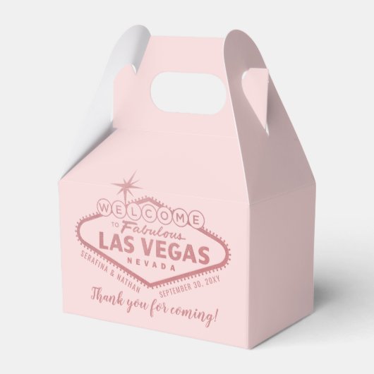 Las Vegas Party Hangover Recovery Kit Favor Bedankdoosjes (Voorkant Zijde)