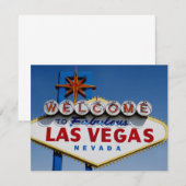 Las Vegas Party Invitation Sjabloon maakt je eigen Kaart (Voorkant / Achterkant)