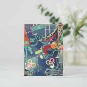 Las Vegas Pinball Machine Briefkaart (Staand voorkant)