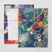 Las Vegas Pinball Machine Briefkaart (Voorkant / Achterkant)