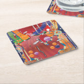 Las Vegas Pinball Machine Kartonnen Onderzetters (Schuin)