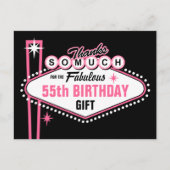 Las Vegas Pink Dank u Briefkaart (Voorkant)