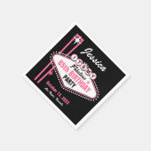 Las Vegas Pink, het is mijn Servet (Hoek)