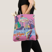 Las Vegas Pink Tote Bag (Dichtbij)