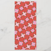 Las Vegas Poker Chip Dice Bruiloft Buffet Menu (Achterkant)