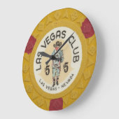  Las Vegas Poker Chip Modern Acryllic Clock Grote Klok (Hoek)