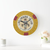  Las Vegas Poker Chip Modern Acryllic Clock Grote Klok (Huis)