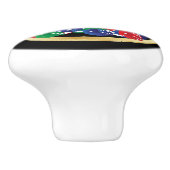 Las Vegas Poker Design Keramische Knop (Zijkant)