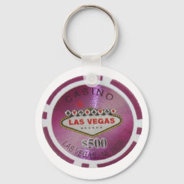 Las Vegas Poker Player Sleutelhanger