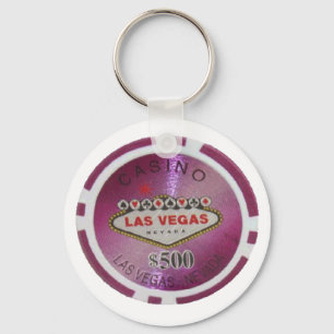 Las Vegas Poker Player Sleutelhanger