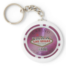 Las Vegas Poker Player Sleutelhanger