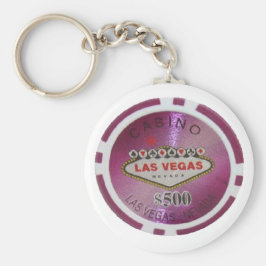Las Vegas Poker Player Sleutelhanger