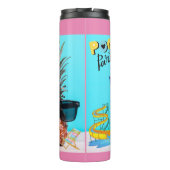 Las Vegas Pool Party Thermische Tumbler Thermosbeker (Achterkant)