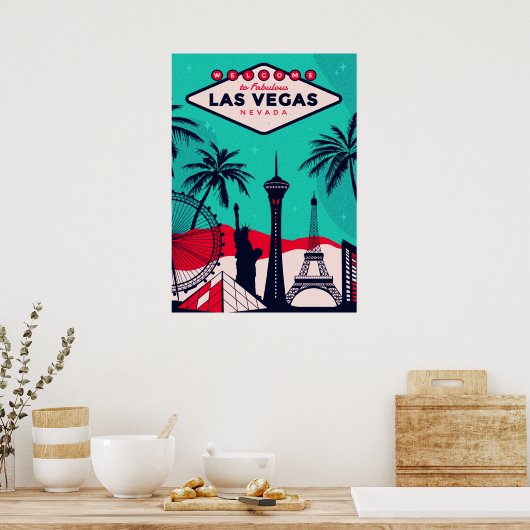 Las Vegas Poster (Keuken)