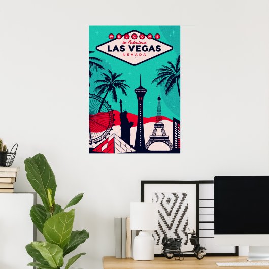 Las Vegas Poster (Thuiskantoor)